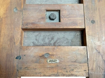 Art Deco Modernist Round Extendable Dining Room Table by Hendrik Wouda, 1931